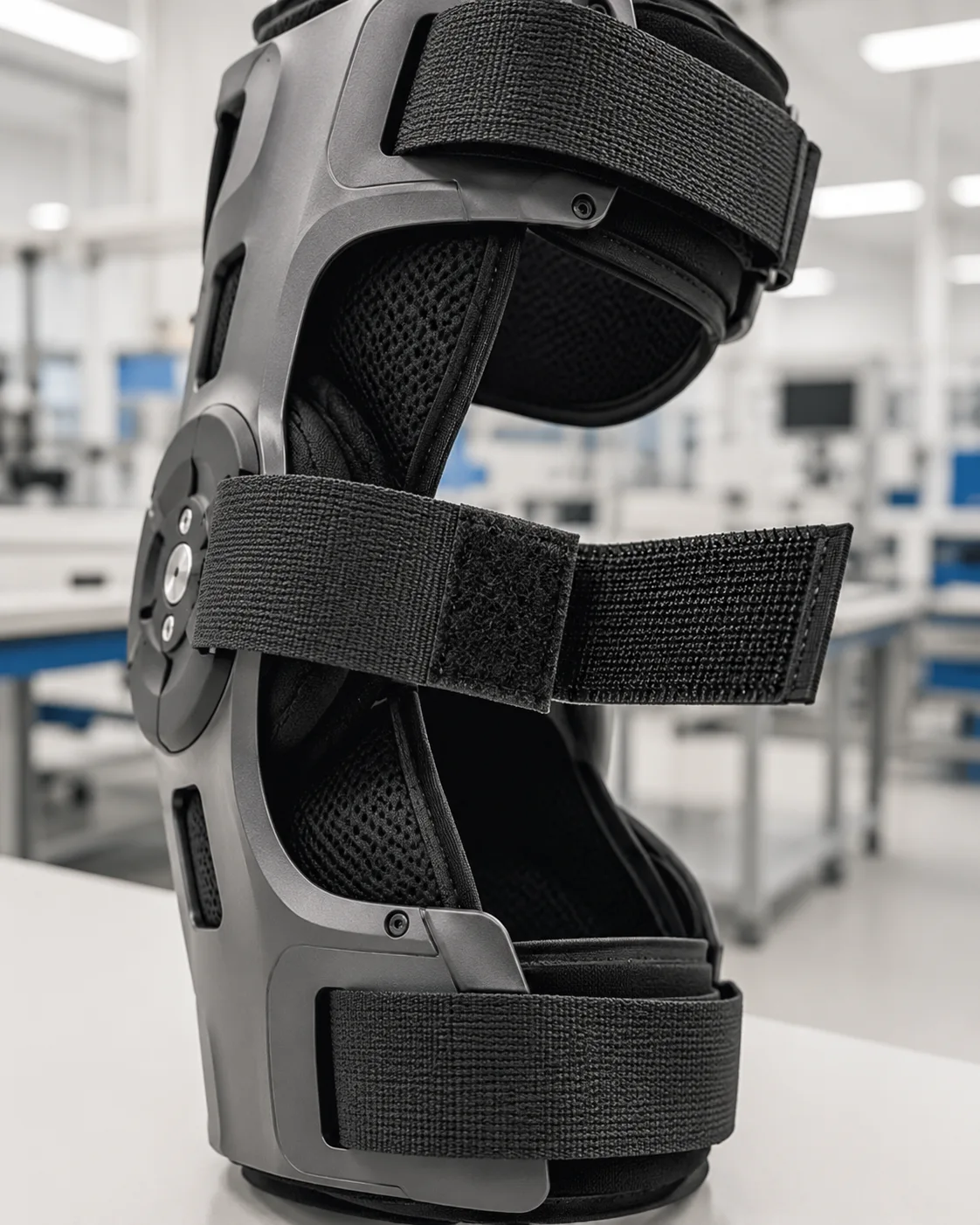 Medical hook and loop fastening for orthopedic brace closures.